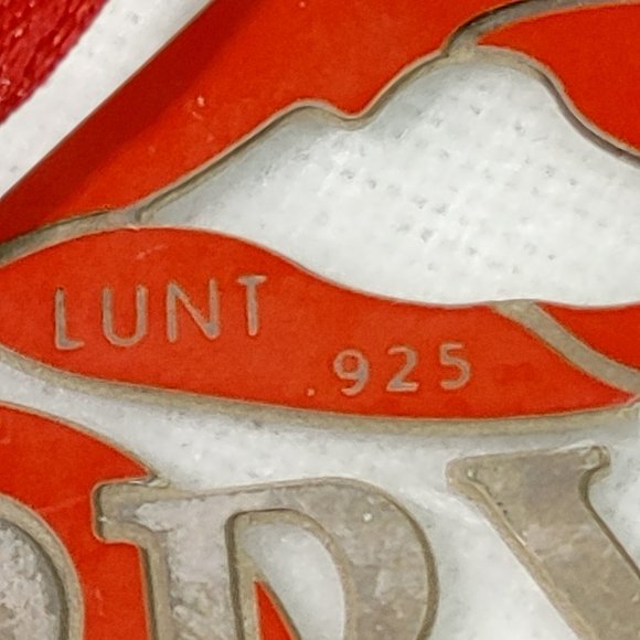 LUNT SILVER HOLIDAY ORNAMENT - Picture 5 of 5